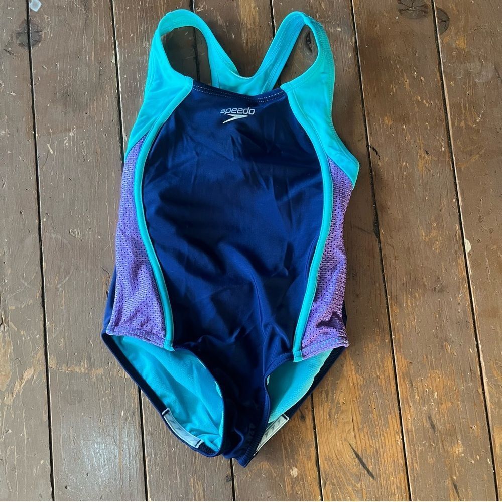 Speedo Girls One Piece Racerback Swim Suit
